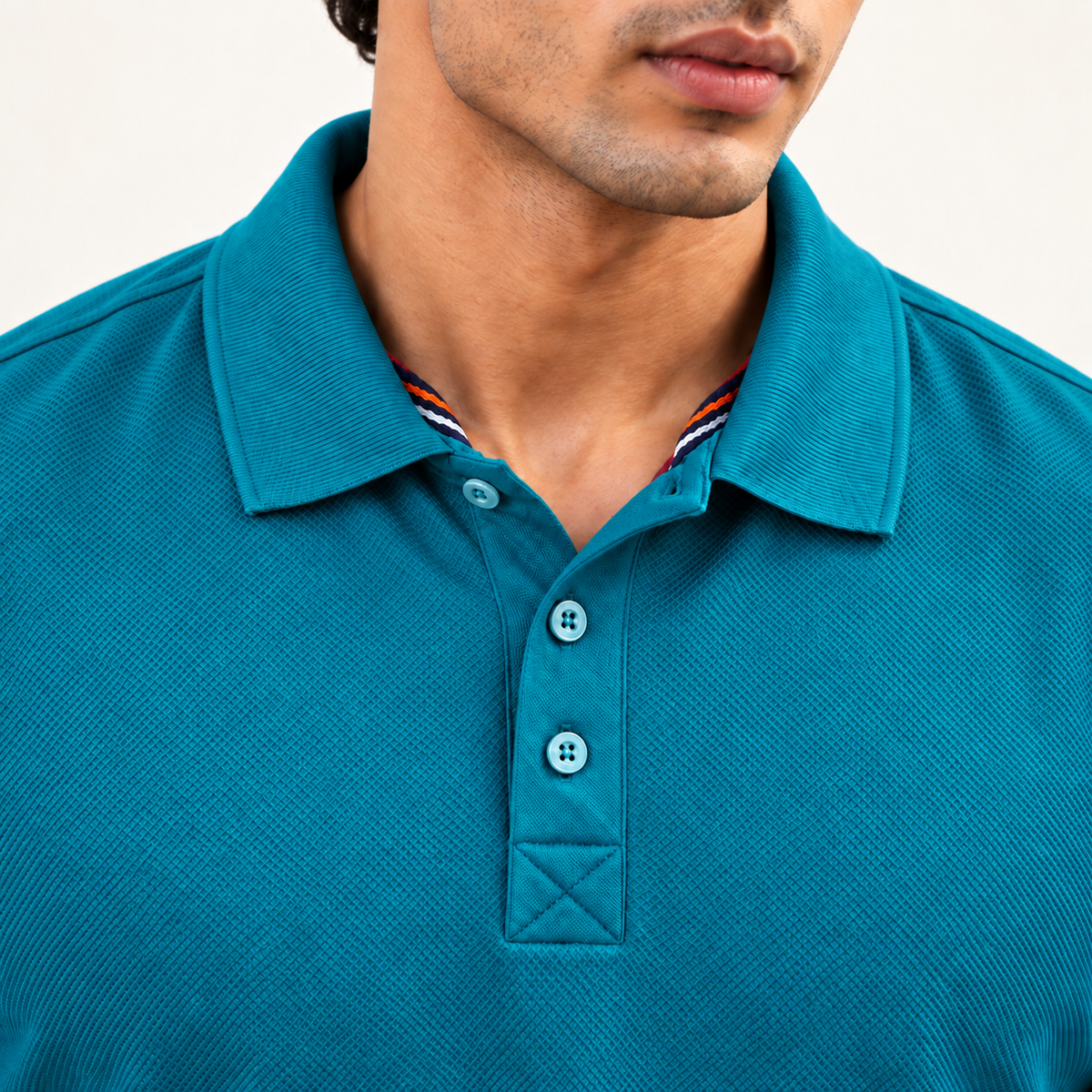 Rapid Fit Collar T-Shirt - Harbour Blue