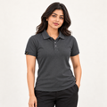 Rapid Fit Women's Polo T-Shirt - Dark Grey