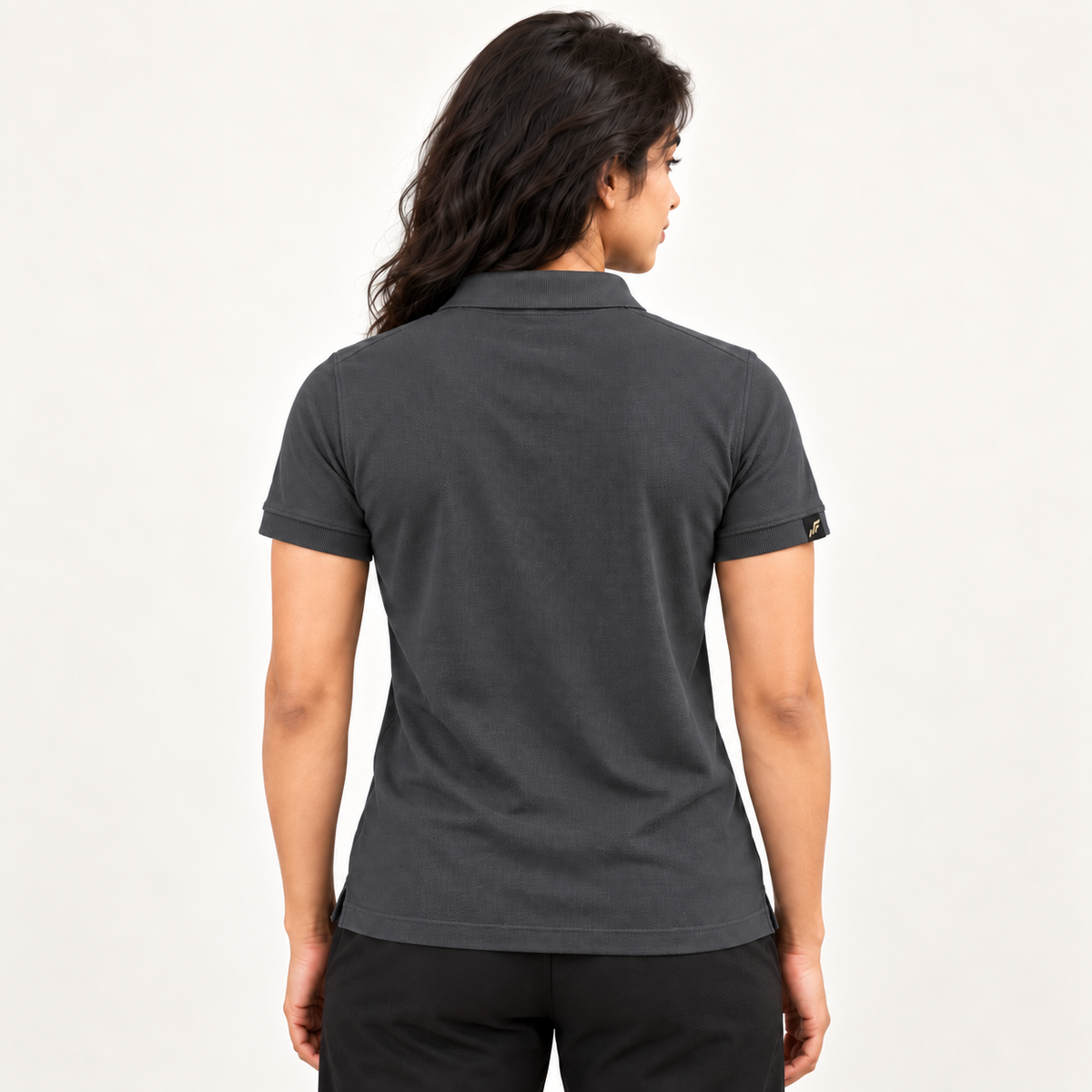 Rapid Fit Women's Polo T-Shirt - Dark Grey