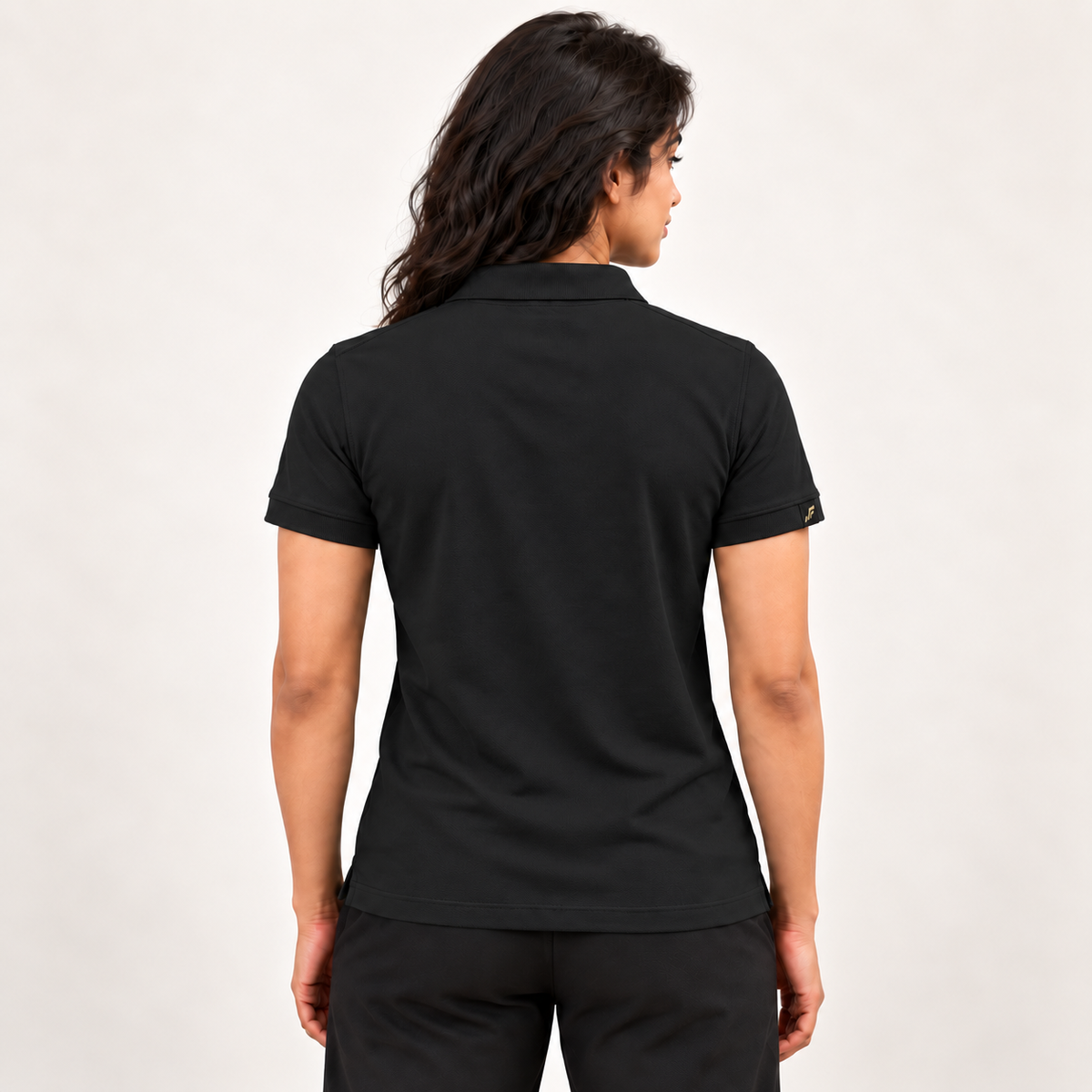 Rapid Fit Women's Polo T-Shirt - Black