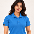 Rapid Fit Women's Polo T-Shirt - Blue