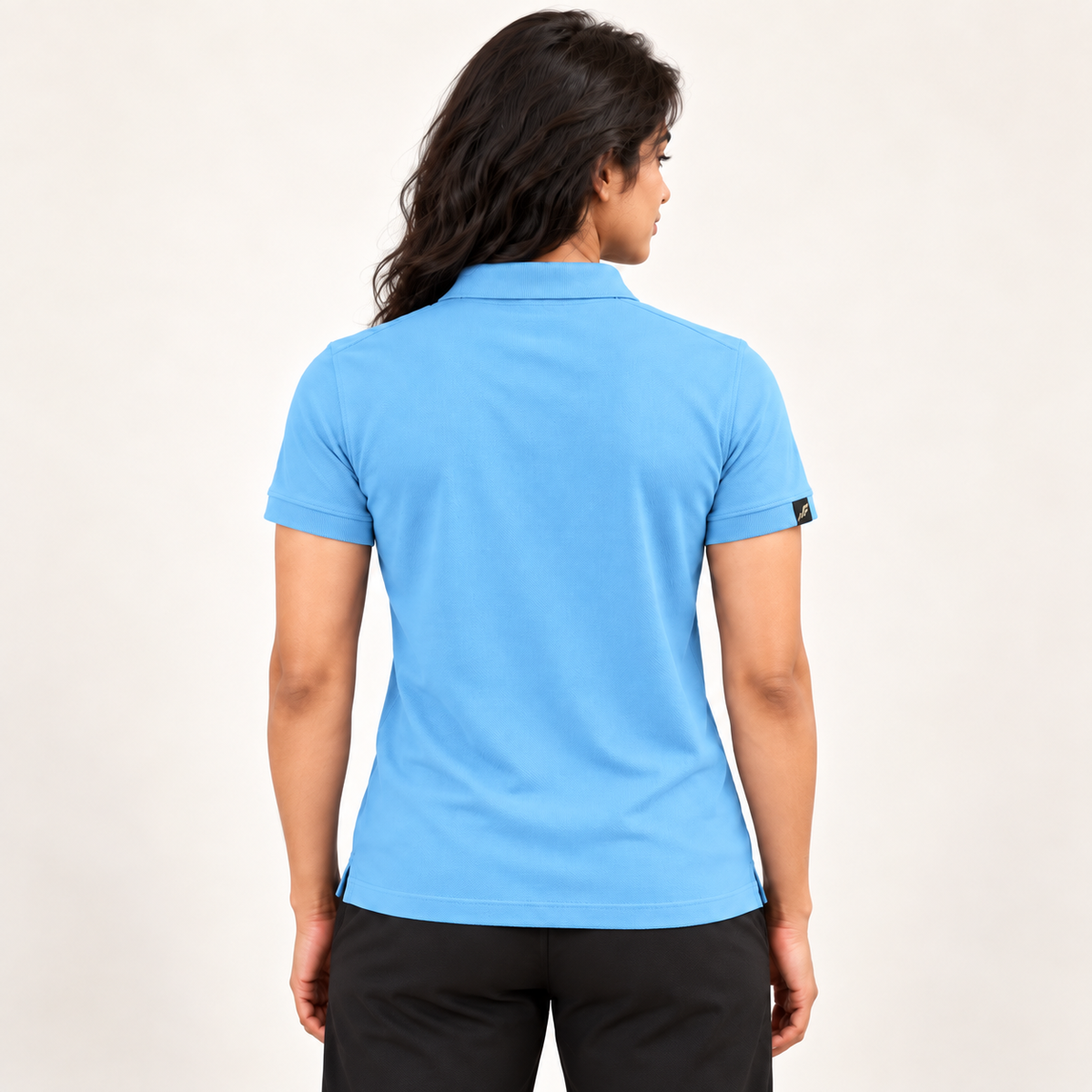 Rapid Fit Women's Polo T-Shirt - Light Blue