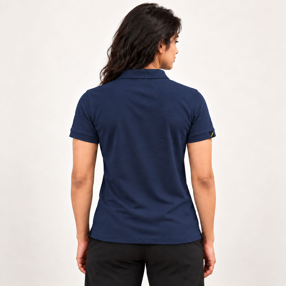 Rapid Fit Women's Polo T-Shirt - Navy Blue