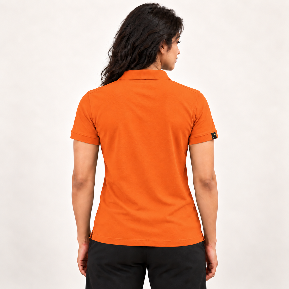 Rapid Fit Women's Polo T-Shirt - Orange