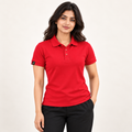 Rapid Fit Women's Polo T-Shirt - Red