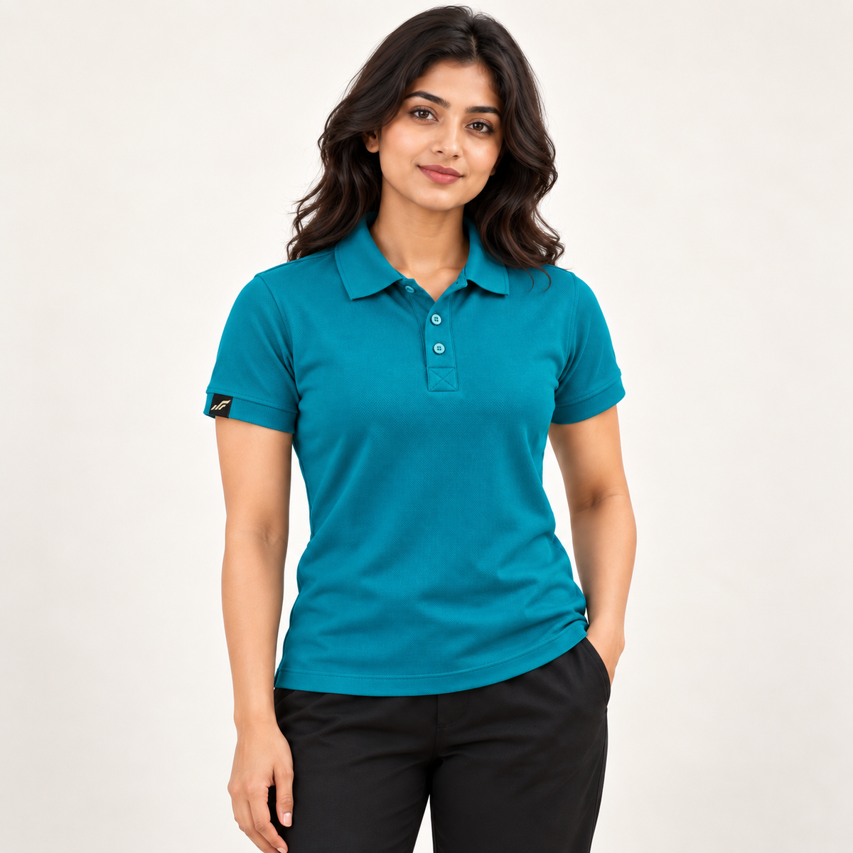 Rapid Fit Women's Polo T-Shirt - Turquoise