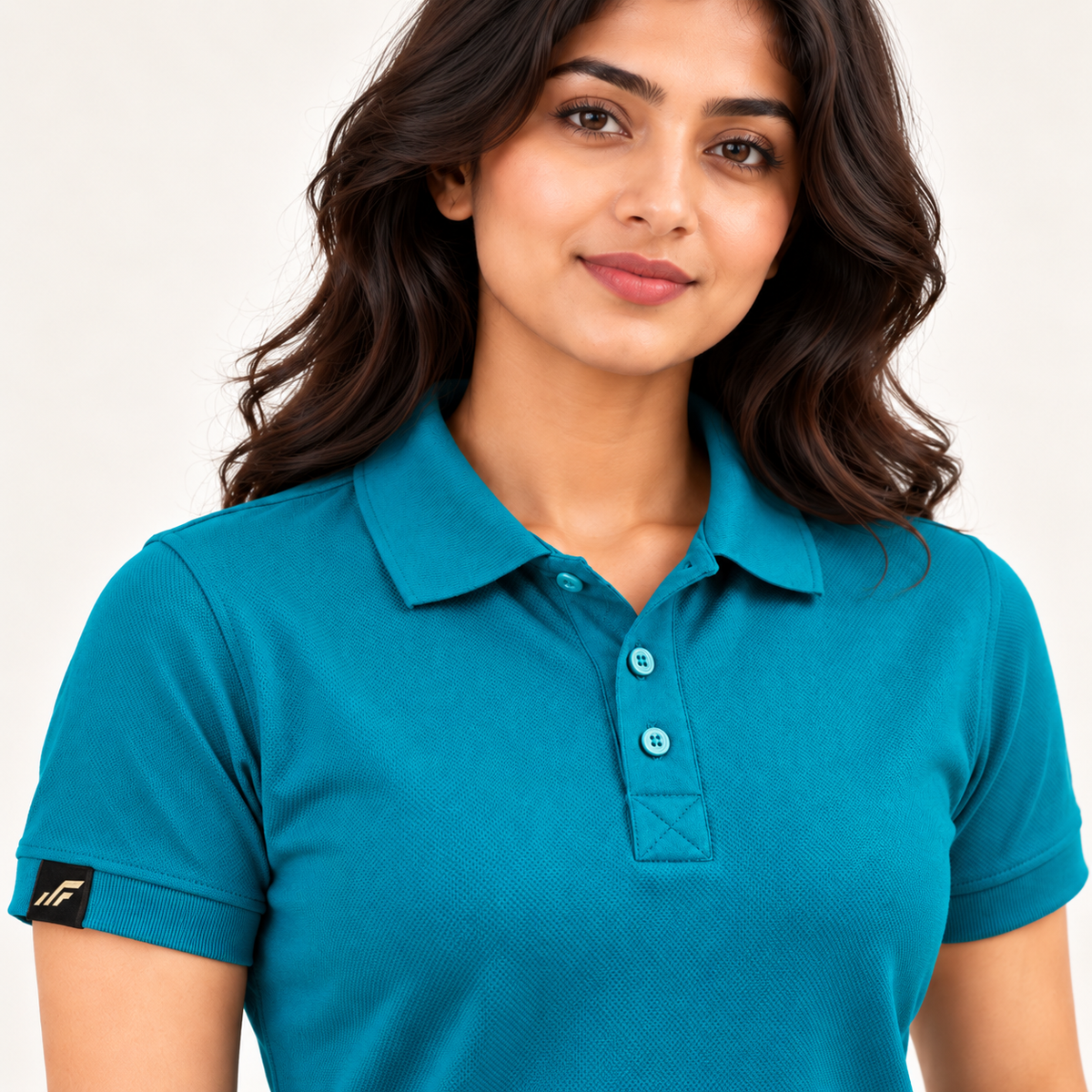 Rapid Fit Women's Polo T-Shirt - Turquoise