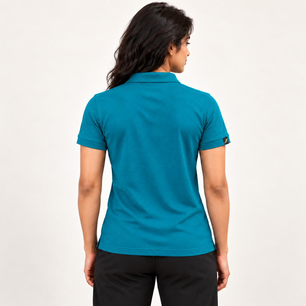Rapid Fit Women's Polo T-Shirt - Turquoise