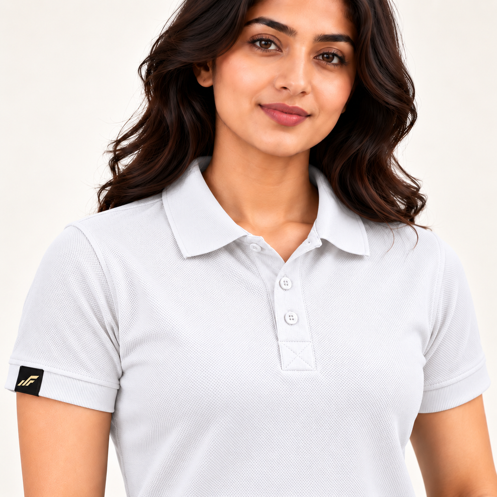 Rapid Fit Women's Polo T-Shirt - White