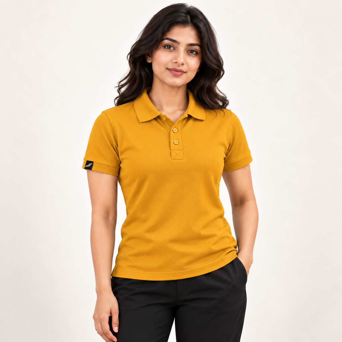 Rapid Fit Women's Polo T-Shirt - Yellow