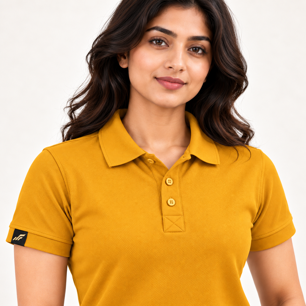 Rapid Fit Women's Polo T-Shirt - Yellow