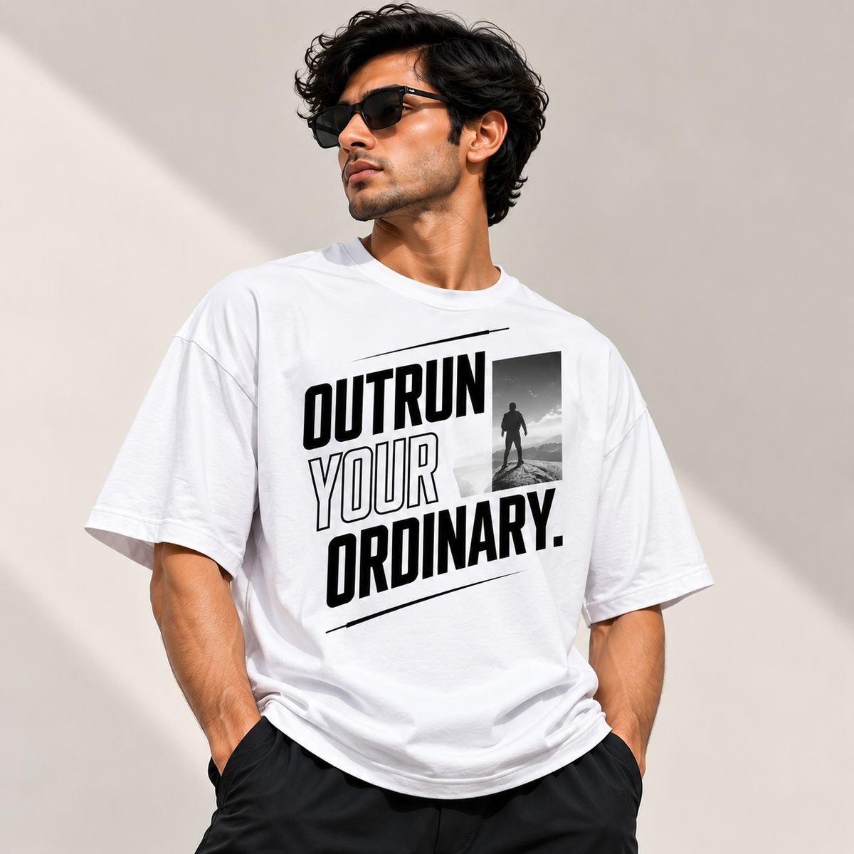 Oversized T-Shirt 240 GSM - White