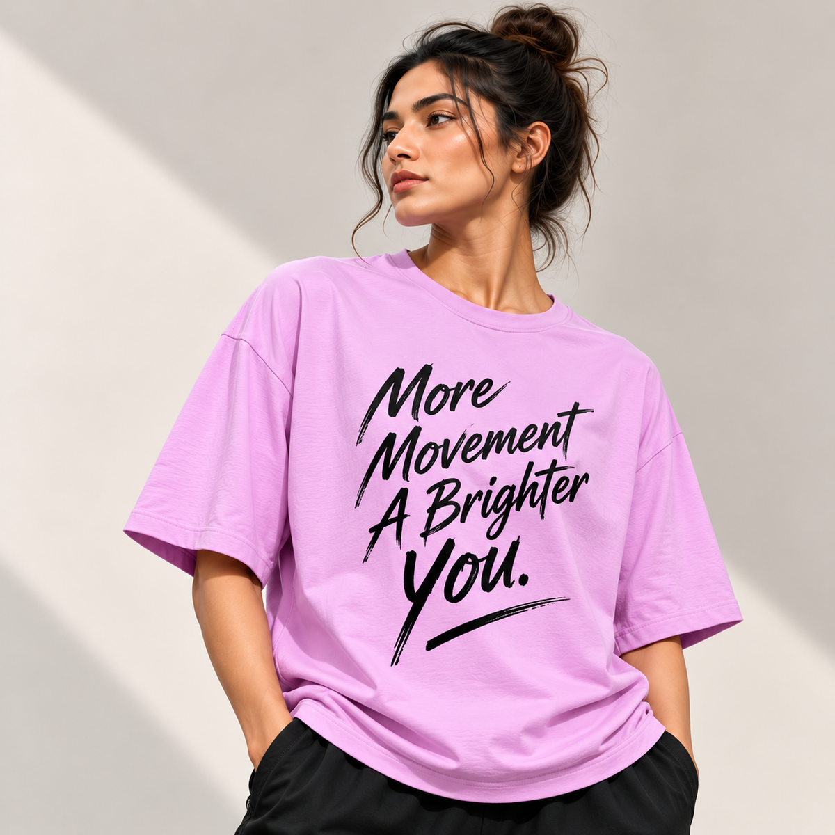 Women's Oversized T-Shirt 240 GSM - Lavender