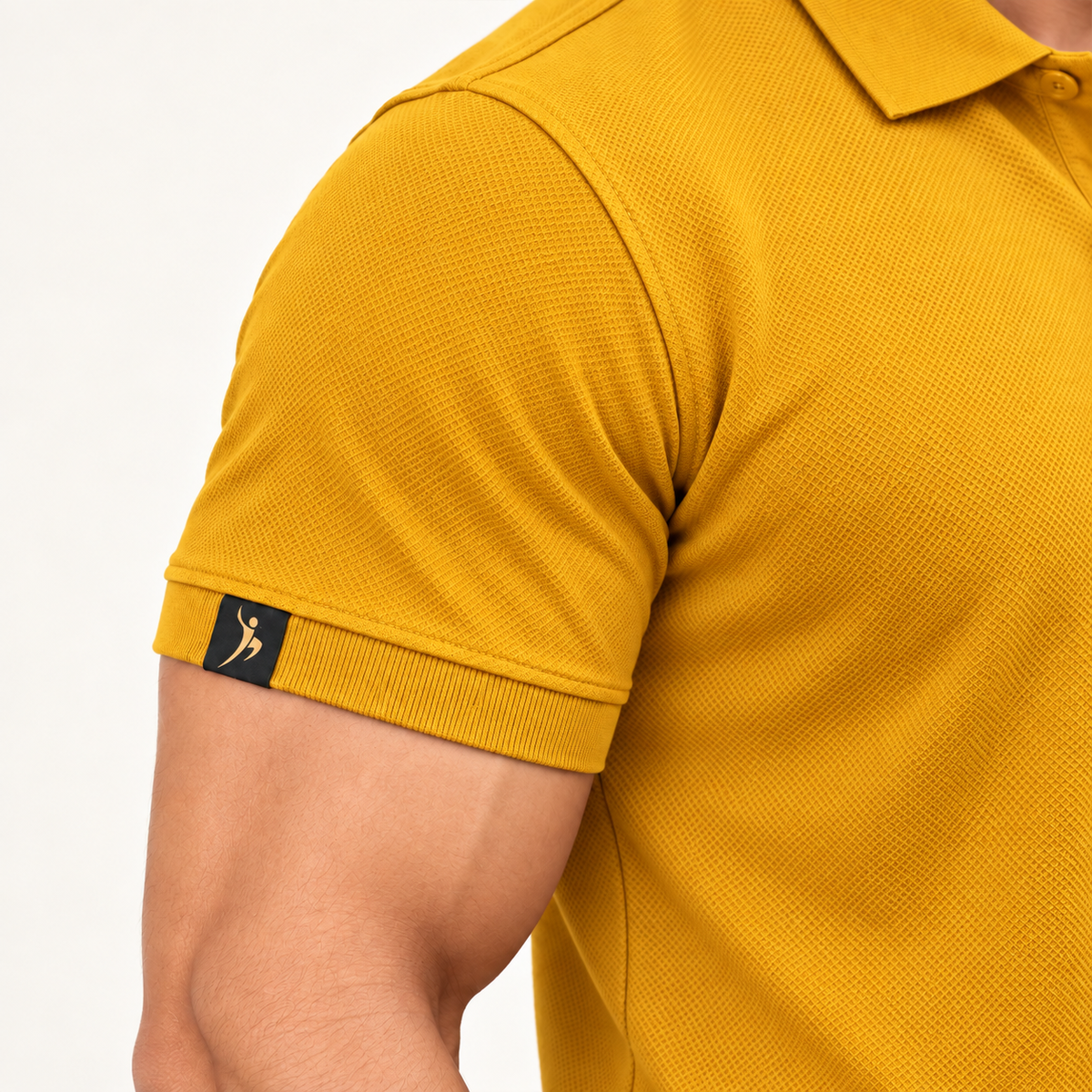 Rapid Fit Collar T-Shirt - Banana Yellow
